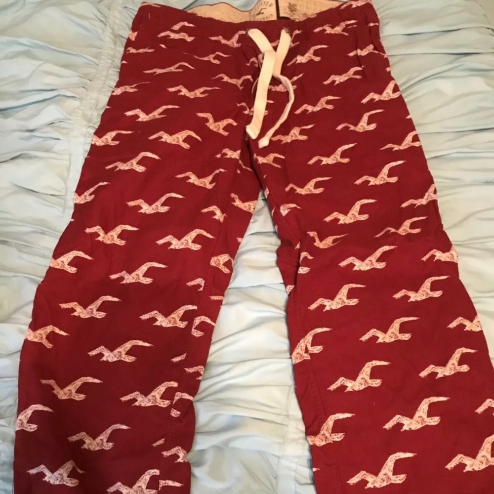 Hollister Logo Print Lounge Pants (Size: XL)